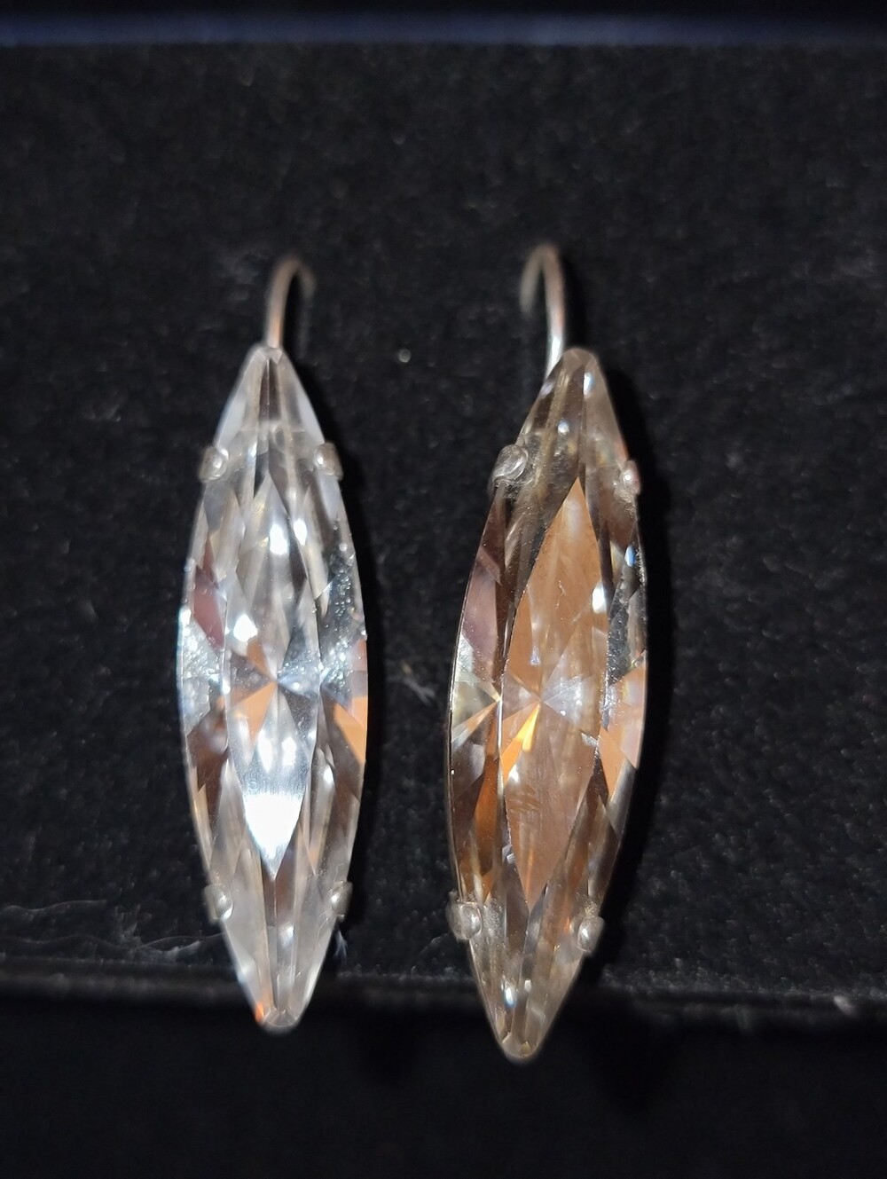 Earrings 🌴🌴🌴Old Hollywood Style🌴🌴🌴 Glam Swarovski Crystal Earrings - Picture 14 of 17